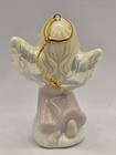 Precious Moments April Angel Ornament, Enesco, 3 1/2" Tall Holding Crystal Heart — photo 3