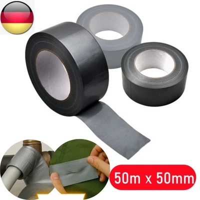 MARKENLOS Panzertape Panzerband extra stark Gewebeklebeband Gaffa Tap Ducttape wasserfest