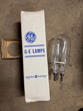 NOS New Vintage GE 2500W Searchlight Bulb 27v Base Down General Electric