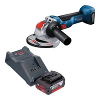 Bosch Gwx 18V-10 Akku Winkelschleifer 18 V 125 Mm + 1X Akku 4,0 Ah + LadegeräT