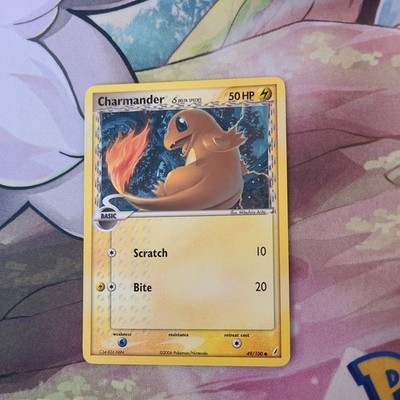 Charmander 49/100 Common Crystal Guardians Pokemon Near Mint