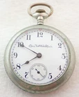 ANTIQUE 18s ELGIN BW RAYMOND GRADE 184 17 JEWEL POCKET WATCH