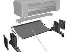 Untergestell inkl. Auffangkorb für HP DesignJet T920, T930, T1500, T2500, T1600,