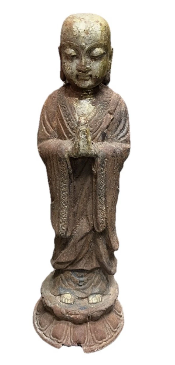 古董原始铁中国古董佛像和雕像| eBay