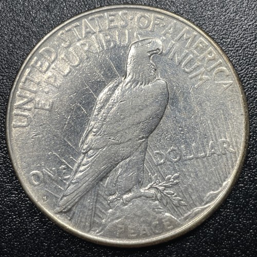 1927 S Peace Silver Dollar $1 Better Date - Picture 2 of 2
