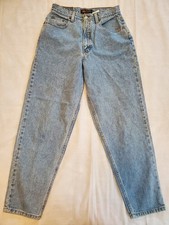 Vintage Route 66 Premium Relaxed Fit Denim Blue Mom Jeans Womens 11/12 26x28