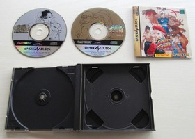 Street Fighter Collection Zero Real Battle set of 4 games Sega Saturn Japan
