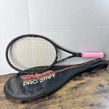VTG Wilson Pro Staff Tennis Racket PWS Graphite Midsize 4 3/8 L3 w/CASE In EUC