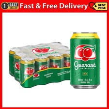 Guarana Antarctica, the Brazilian Original Guarana Soda, Regular, 11.83 Fl Oz (P