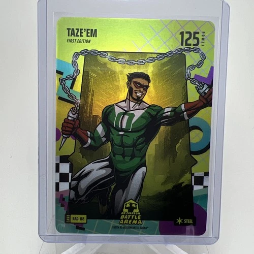 Bo Jackson Battle Arena Update RAD Steel Taze’em #RAD-185 “Jayson Tatum”