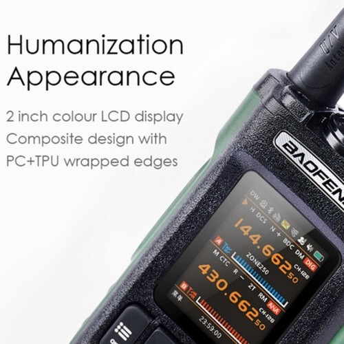 BAOFENG DM-32 GPS Walkie Talkie Long Range 8W Multi Band DMR Digital Radio - Picture 16 of 24