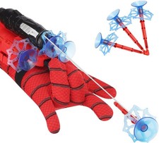 Spider Web Shooters with Glove for Kids Cosplay Costume Superhero Toy