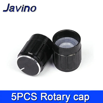 5PCS/LOT 20 Position 360 Degree Rotary Encoder EC11 W Push Button 5Pin Handle Lo
