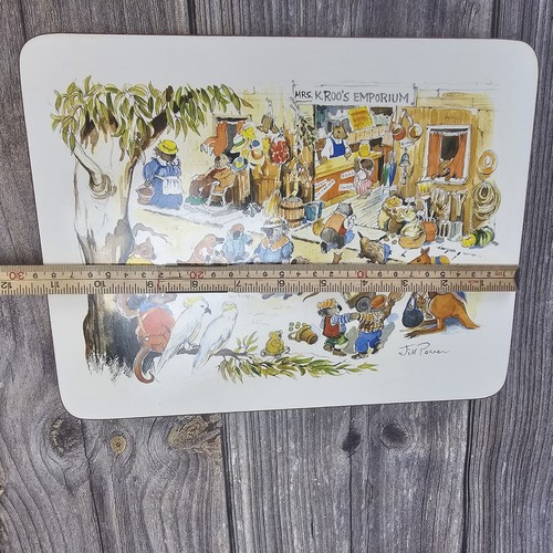 Jill Power Illustration von "Mrs. Kroo's Emporium". Konvolut 6 Tischsets RAR - Bild 6 von 6