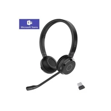 Jabra Evolve 65 TE Stereo MS Bluetooth PC Headset & Link 390A USB-A 6699-823-309