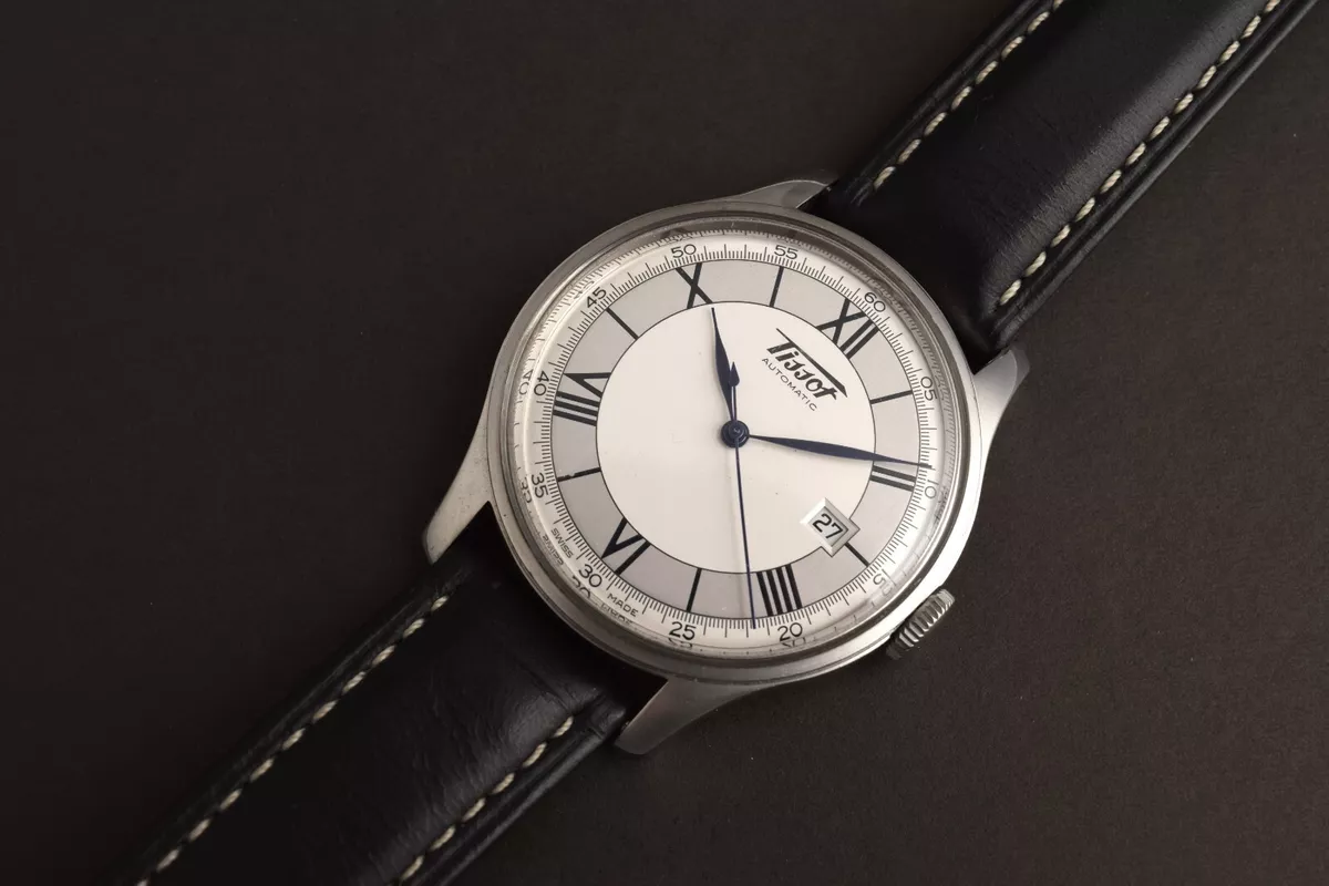 Tissot heritage sovereign automatic silver dial men's watch sale