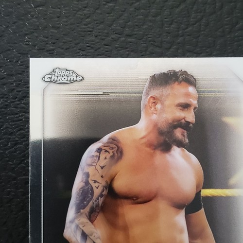 2021 TOPPS CHROME WWE WRESTLING - BOBBY FISH #75 - Picture 3 of 6