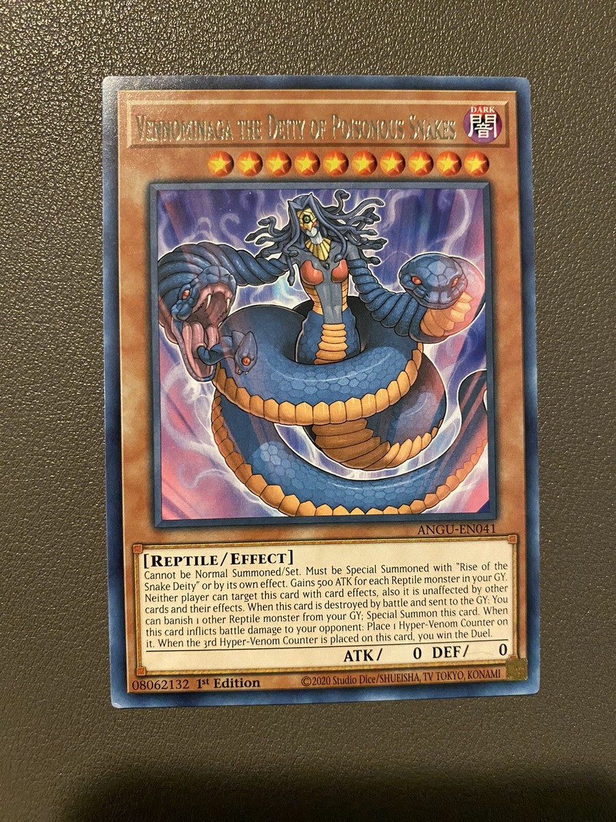 Yugioh! Vennominaga the Deity of Poisonous Snakes - ANGU Yugioh! Vennominaga the Deity of Poisonous Snakes - ANGU