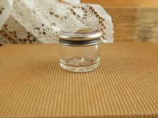 ANTICO VASETTO CON COPERCHIO ARGENTO 800 ANTIQUE SOLID SILVER INIZIO 900 LIBERTY