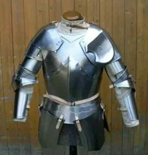 Medieval Wearable Cuirass Armor Knight Half Suit of Armor Larp Cosplay Costum