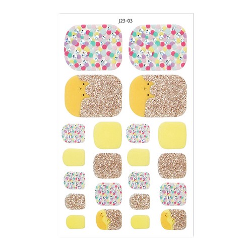 Full Size Nail Wraps Stickers Polish Toe Manicure Art Self Stick 3D Decals · - Picture 5 of 26