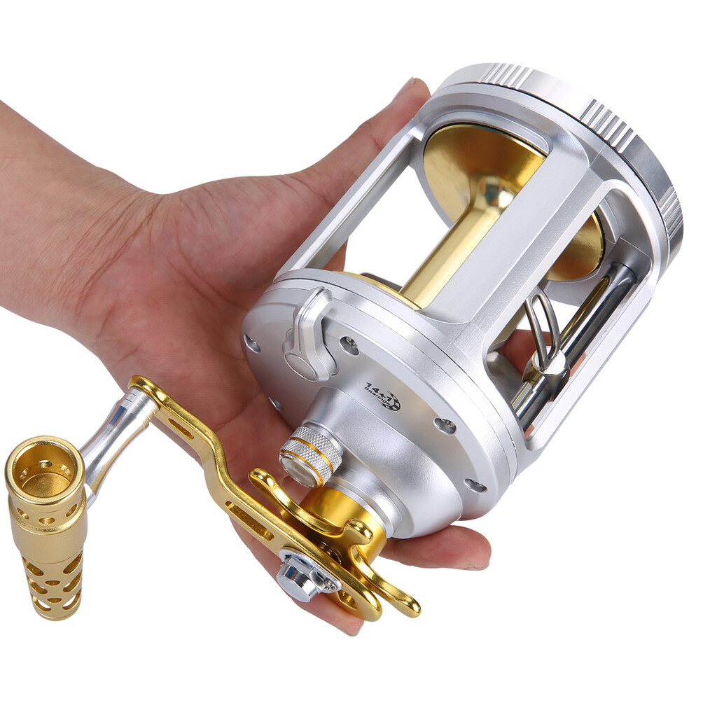 Perfeclan Round Baitcasting Reel Conventional Drum Reel Bass estrella Drag bobine Perfeclan Round Baitcasting Reel Conventional Drum Reel Bass estrella Drag bobine