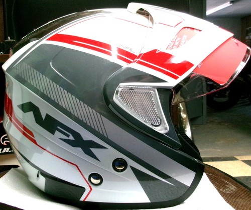 NOS- AFX Signal, 3/4 Open Face Helmet, Flip Visor and Sun Shade, (XXL) - Picture 8 of 22