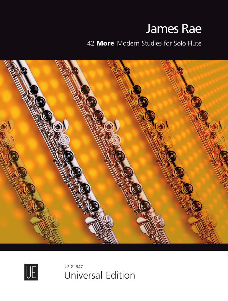 Thumbnail - 42 More Modern Studies For Solo Flute Für Flöte | James Rae | Deutsch