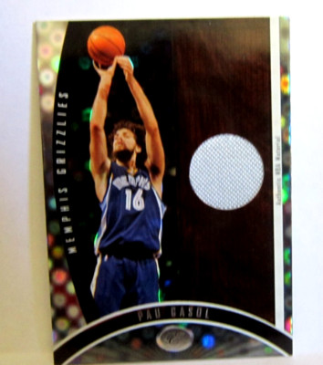 Pau Gasol 2006-07 Bowman Elevation Executive Level Relic#42/99!Grizzlies C Star