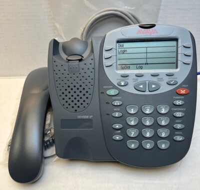 AVAYA 5610SW IP OFFICE PHONE OPEN BOX EXCELLENT CONDITION STAND CORDS 700381965