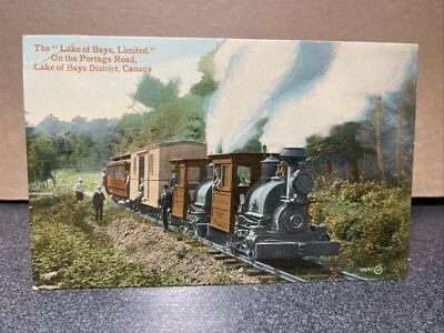 The Lake Of Bays Limited On Portage Road Lake Of Bays District Canada Postcard ￼