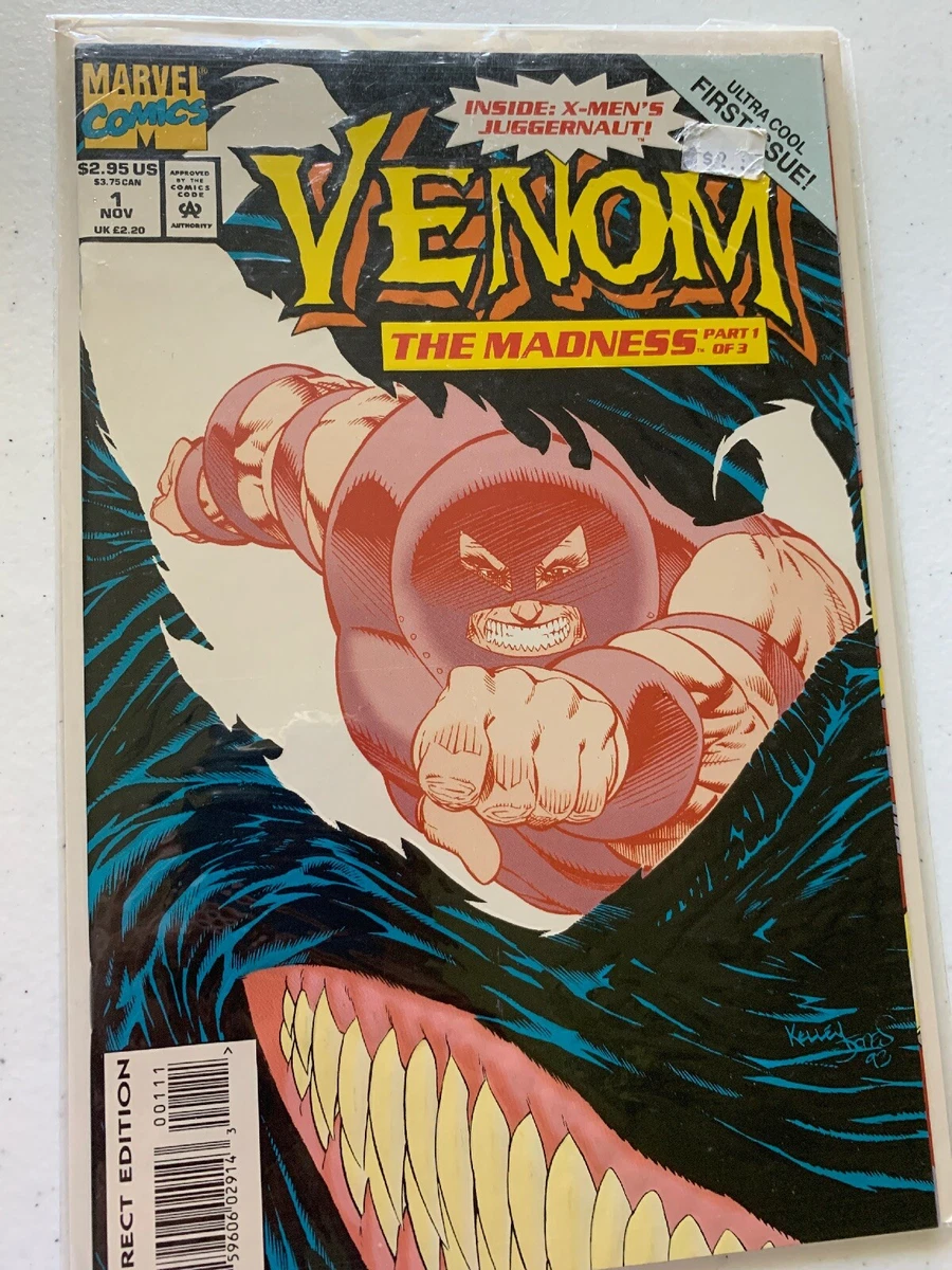 Venom The Madness Part 1 Of 3 Ultra Cool First Issue #1 NOV Marvel Comics |  eBay