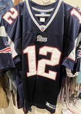 Tom Brady New England Patriots 100% Authentic Blue jersey