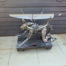 Inspired by : Alien Xenomorph by metal art productions Scultpure Handmade