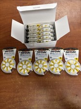 Lot Of 15 Packs Rayovac Extra Hearing Aid Batteries SizeIM10-8 EXP 11/24 120QTY