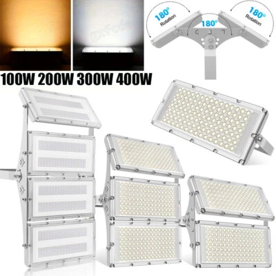 CUTEVER 100W-400W Watt Led Flood Light Outdoor Security Garden Yard Spotlight Lamp IP66