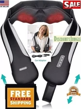 Nekteck Shiatsu Back Shoulder and Neck Massager with Heat Full Body Massag