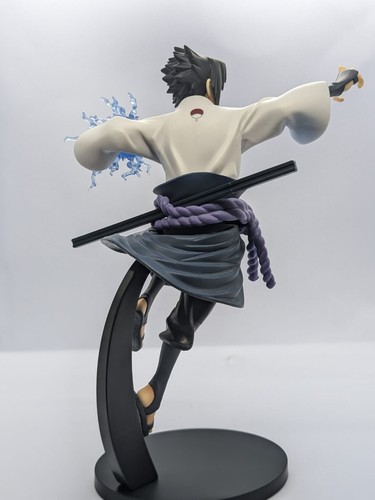 FIGURINE OCCASION NARUTO SHIPPUDEN - UCHIHA SASUKE VIBRATION STARS - BANPRESTO - Imagen 13 de 14