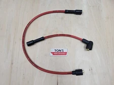 Ton's Spark Plug Wires for Harley Touring 1986 - 2003 Sportster XL FLT 86-03 Red