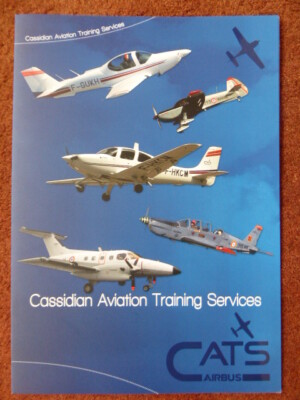 PROSPEKT PUB KATZEN CASSIDIAN AVIATION TRAINING SERVICES AIRBUS EPSILON CIRRUS CAP