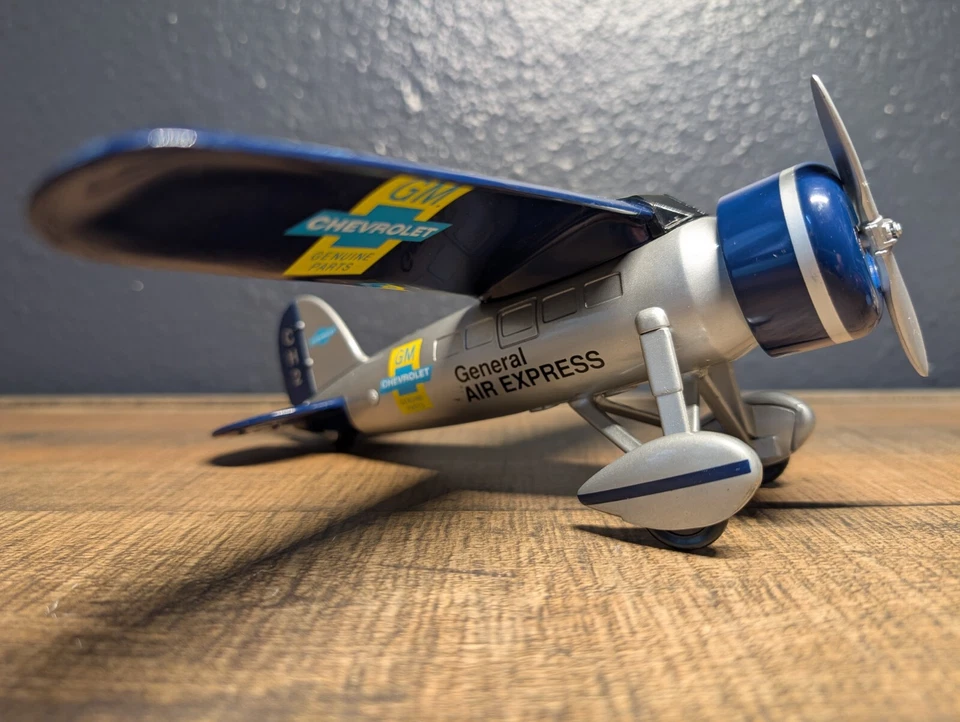 Vega CH2 GENERAL AIR EXPRESS Vintage AIRPLANE #3265 **Nice**  Diecast!  WOW! - Image 2 of 4