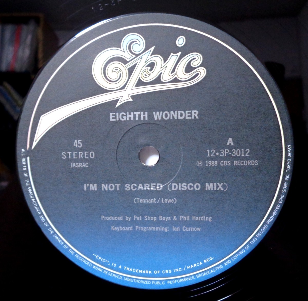 12” Eighth Wonder Use Me QY3P90129 Epic /00250 Eighth Wonder Use Me CBS/Sony QY-3P-90129 Japan Promo VINYL