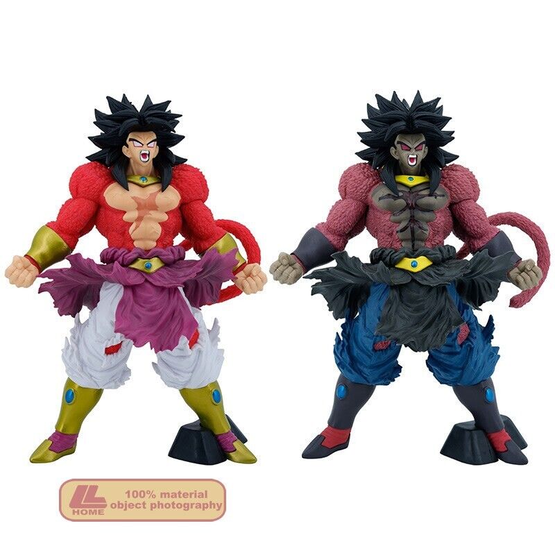 Anime Dragon Ball Z Super Saiyan 4 Broly Dark Big Figure Action