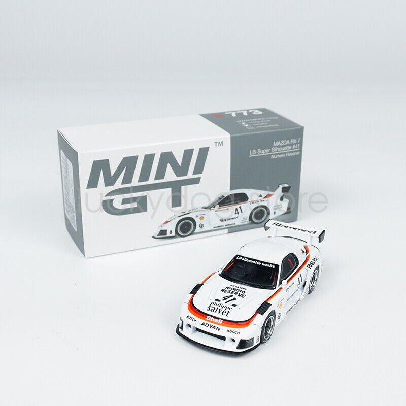 MINIGT 1:64 Mazda RX-7 LB-Super Silhouette #41 Numero Reserve Car