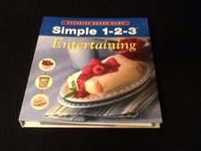 VERY NICE FAVORITE BRAND NAME 1-2-3 ENTERTAINING HB COOKBOOK