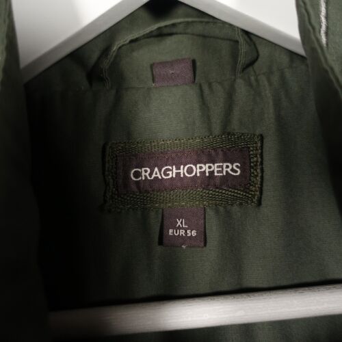 Craghopper Gilet Mens Extra Large Green Lined Tactical Utility Solar Dry Vest - Picture 16 of 20