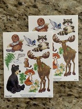 Suzy's Zoo Stickers: 2 Sheets Wild Animals