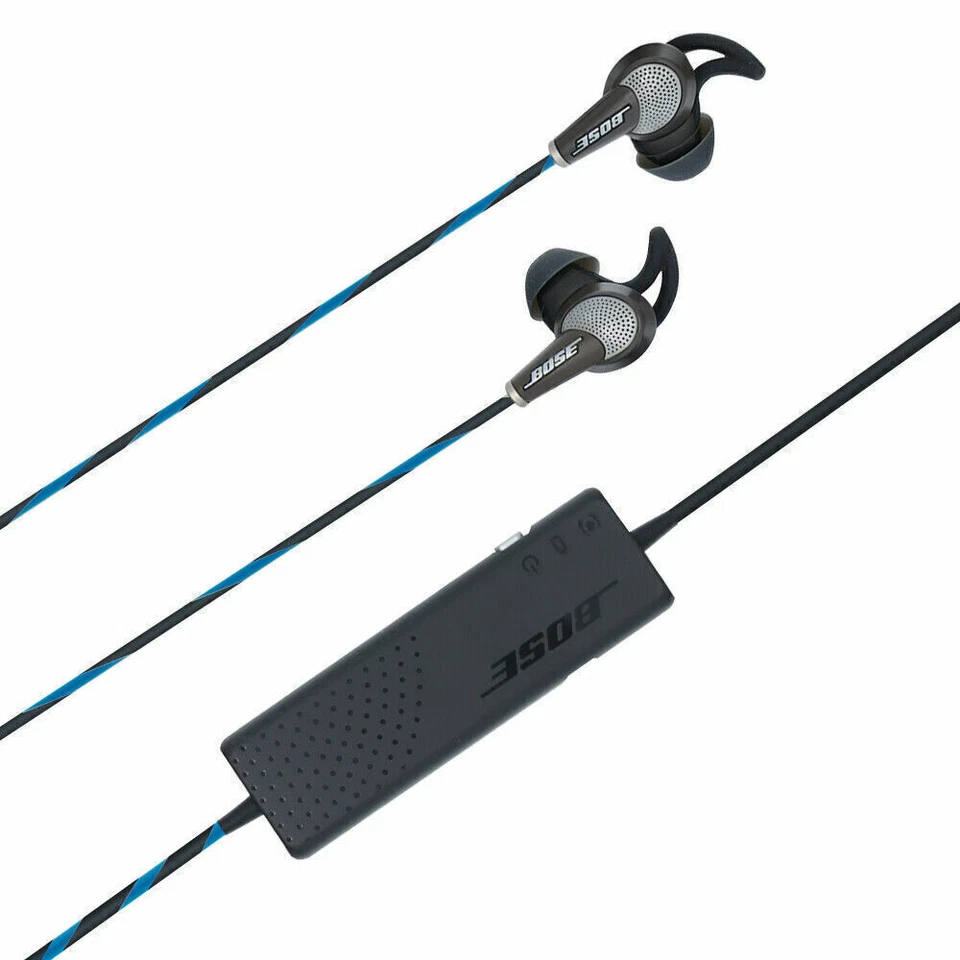 Bose QuietComfort 20 QC20 Earphones Active Acoustic Noise Cancelling For iOS - Image 3 of 4