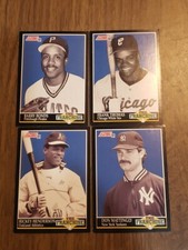 The Franchise 4 Card Lot-Bonds, Thomas, Henderson,  Mattingly, 1991 Score