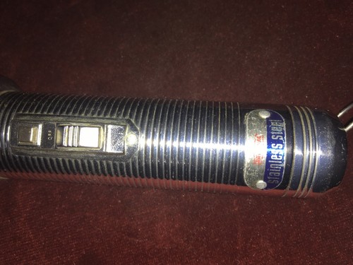 Vintage Ray-O-Vac Stainless Steel Flashlight 6" with Manual "Flash" For Code - Picture 7 of 12